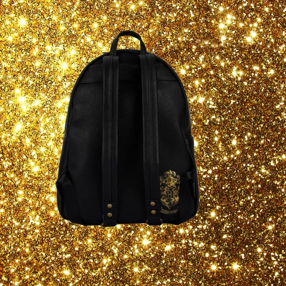 Loungefly Harry Potter Trilogy Triple Pocket Mini Backpack and Wallet